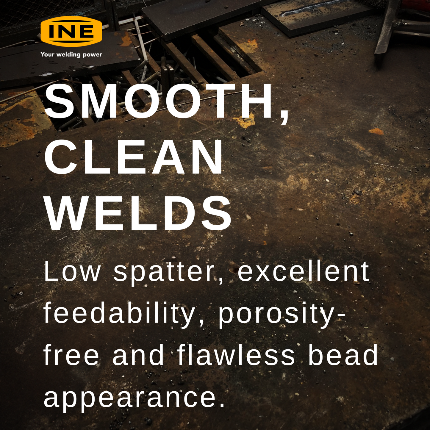 INEFIL ER70S-6 .023-Inch on 10-Pound Spool Carbon Steel Mig Solid Welding Wire