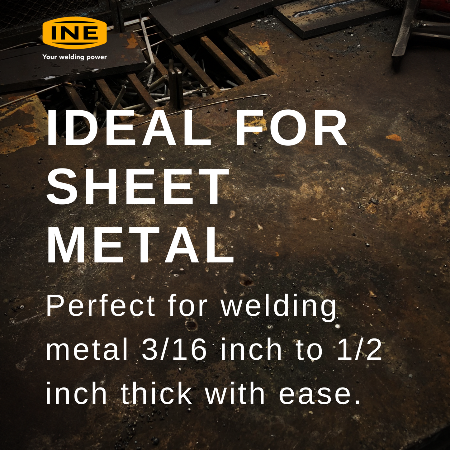 INEFIL ER70S-6 .023-Inch on 10-Pound Spool Carbon Steel Mig Solid Welding Wire
