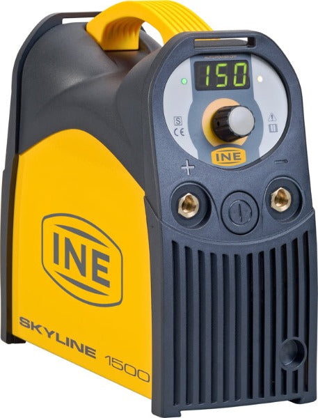 INE INE SKYLINE 1500 Inverter Power Source 230 Volt AC Welder for Stick Welding and Tig DC Lift Arc, 6-Pack